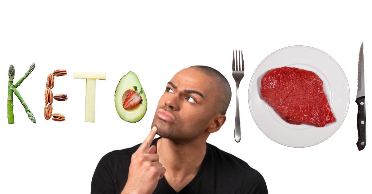 man wondering what diet is best for him keto or carnivore